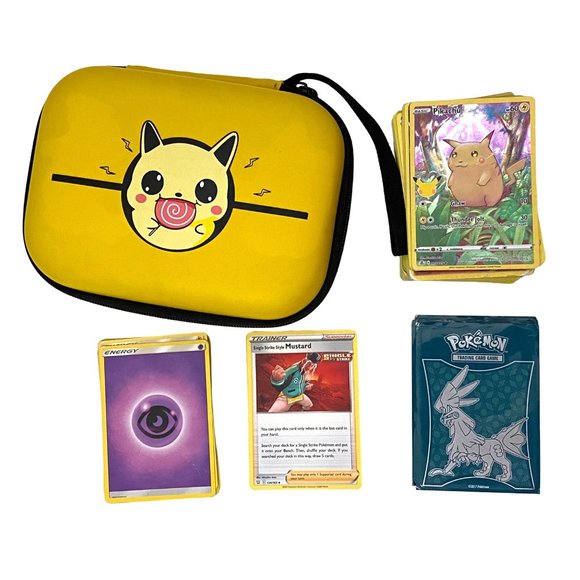 Pokemon TCG Other - Pokemon Case and Variety Lot of 163 Cards